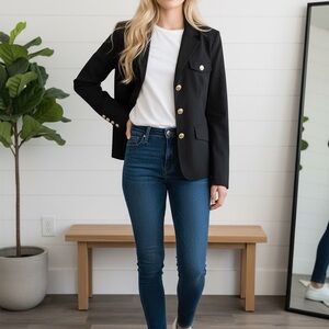 Paul &Shark Cotton Stretch Navy 3B Jacket